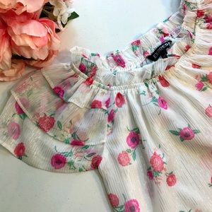 Floral Off the Shoulder Top